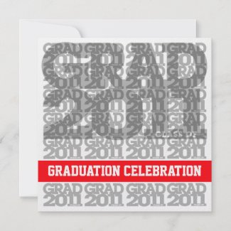 Class Of 2011 Graduation Party Invitation 03A invitation