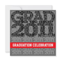 Class Of 2011 Graduation Party Invitation 03FF