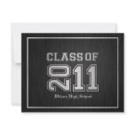 Class of 2011 Graduation Party Invitation (silver)