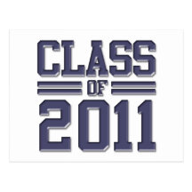 Class of 2011 Graduation Post Card