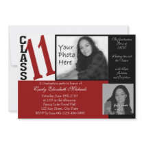 Class of 2011 Graduation/ Red Invite