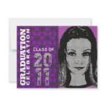 Class of 2011 Party Invitation Cartoon Pink