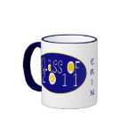 Class of 2011 peace coffee mugs