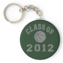 Class Of 2012 Basketball - Grey 2 Keychain
