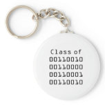 Class of 2012 Binary Keychain