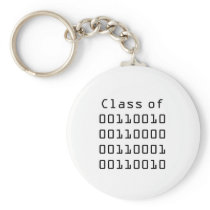 Class of 2012 Binary Keychain