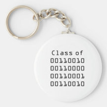Class of 2012 Binary Keychain