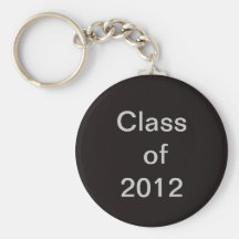 Class of 2012 Black Keychains