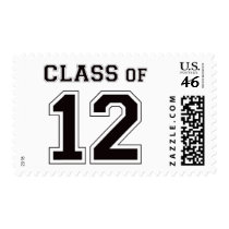 Class of 2012 - Black postage