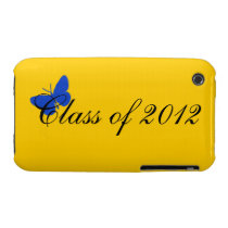 Class of 2012 - Blue and Gold Butterfly casemate cases