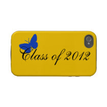 Class of 2012 - Blue and Gold Butterfly casemate cases