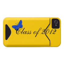 Class of 2012 - Blue and Gold Butterfly casemate cases
