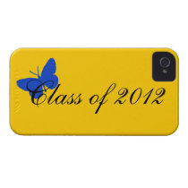 Class of 2012 - Blue and Gold Butterfly casemate cases