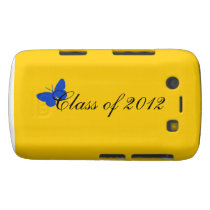 Class of 2012 - Blue and Gold Butterfly casemate cases