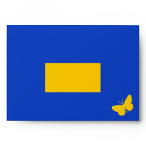 Class of 2012 - Blue and Gold Butterfly envelopes