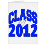 Class of 2012 blue cards