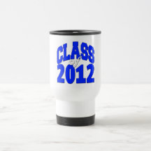 Class of 2012 blue mug