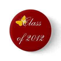 Class of 2012 - Cardinal Butterfly buttons