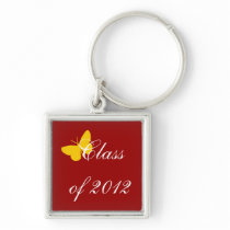 Class of 2012 - Cardinal Butterfly keychains