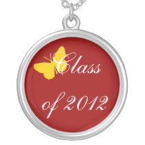 Class of 2012 - Cardinal Butterfly necklaces
