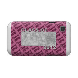 Class of 2012 Cut Out Photo Frame - Pink and Pink casematecase