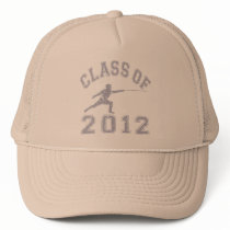 Class Of 2012 Fencing - Grey 2 Trucker Hat
