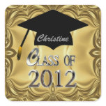 Class Of 2012 Gold Graduation Seals Sticker