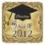Class Of 2012 Gold Graduation Seals Sticker