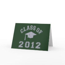 Class Of 2012 Graduation - Grey Cards