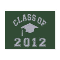 Class Of 2012 Graduation - Grey Postcard