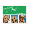 Class of 2012 Graduation Invitation Postcard postcard