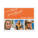 Class of 2012 Graduation Invitation Postcard postcard