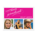Class of 2012 Graduation Invitation Postcard postcard