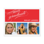 Class of 2012 Graduation Invitation Postcard | Red