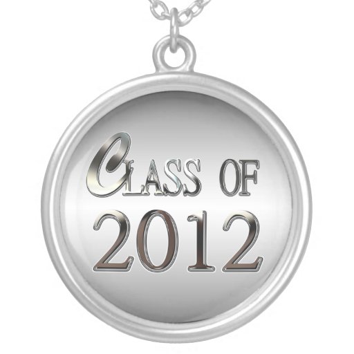 Class Of 2012 Graduation Necklace