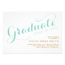 Class of 2012 Graduation Party Invitation