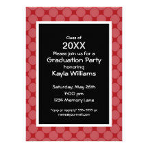 Class of 2012 Graduation Party Invitation