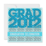 Class Of 2012 Graduation Party Invitation 12BG