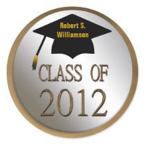 Class Of 2012 Graduation Seals Stickers