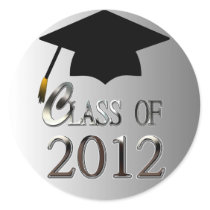 Class Of 2012 Graduation Stickers