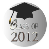 Class Of 2012 Graduation sticker