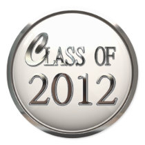 Class Of 2012 Graduation Stickers