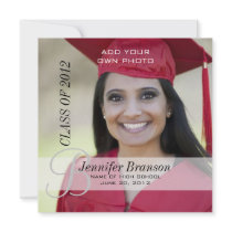 CLASS OF 2012 High School Graduation Announcement