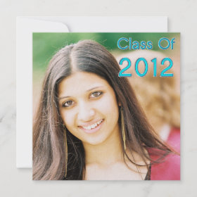 Class of 2012 Photo Graduation Announcement
