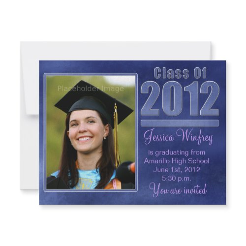 Class of 2012-Photo Graduation Announcement invitation