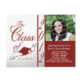 Class of 2012 Photo invitation red Post Cards
