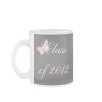 Class of 2012 - Pink and Grey Coffee Mug