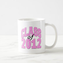 Class of 2012 (pink) coffee mug