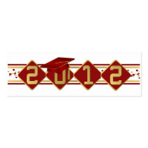 Class Of 2012 Profile Cards business cards