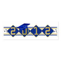 Class Of 2012 Profile Cards business cards